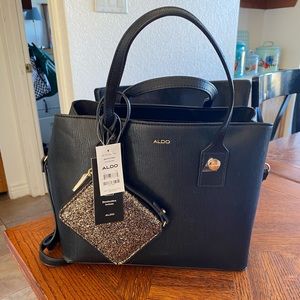 Aldo Black Handbag Purse